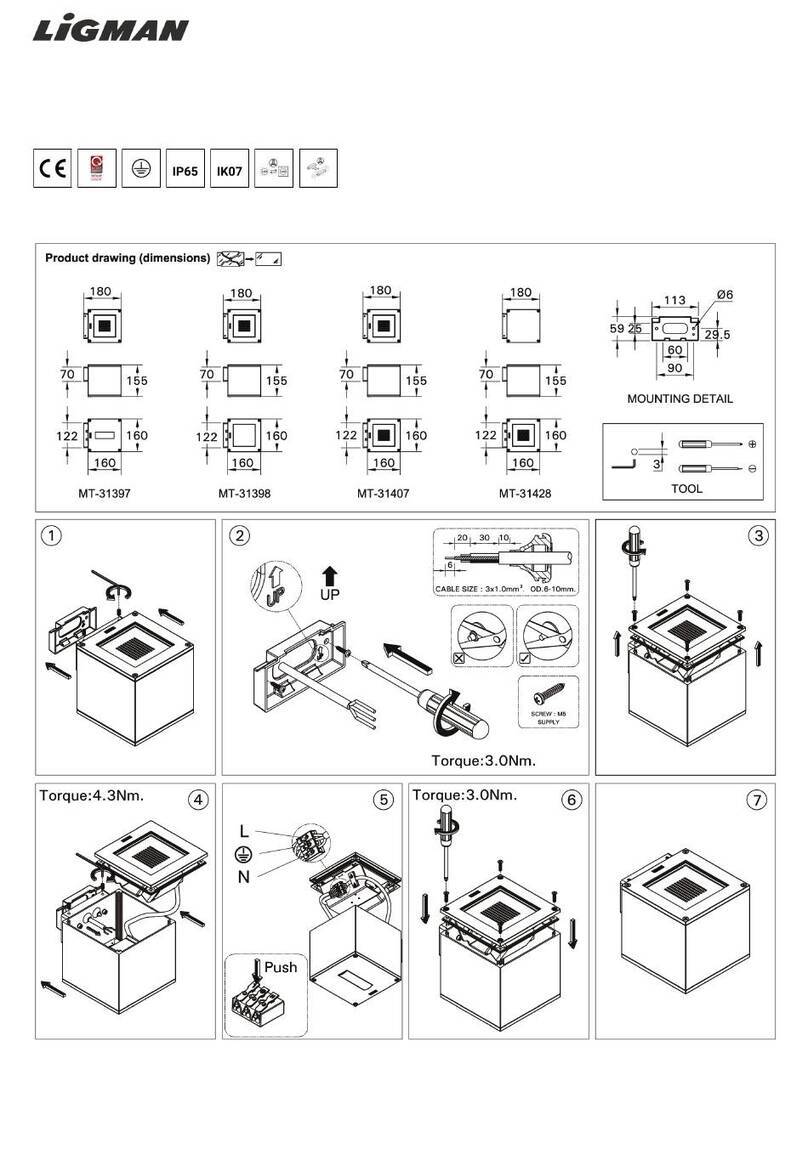 LIGMAN MT-31 installation manual