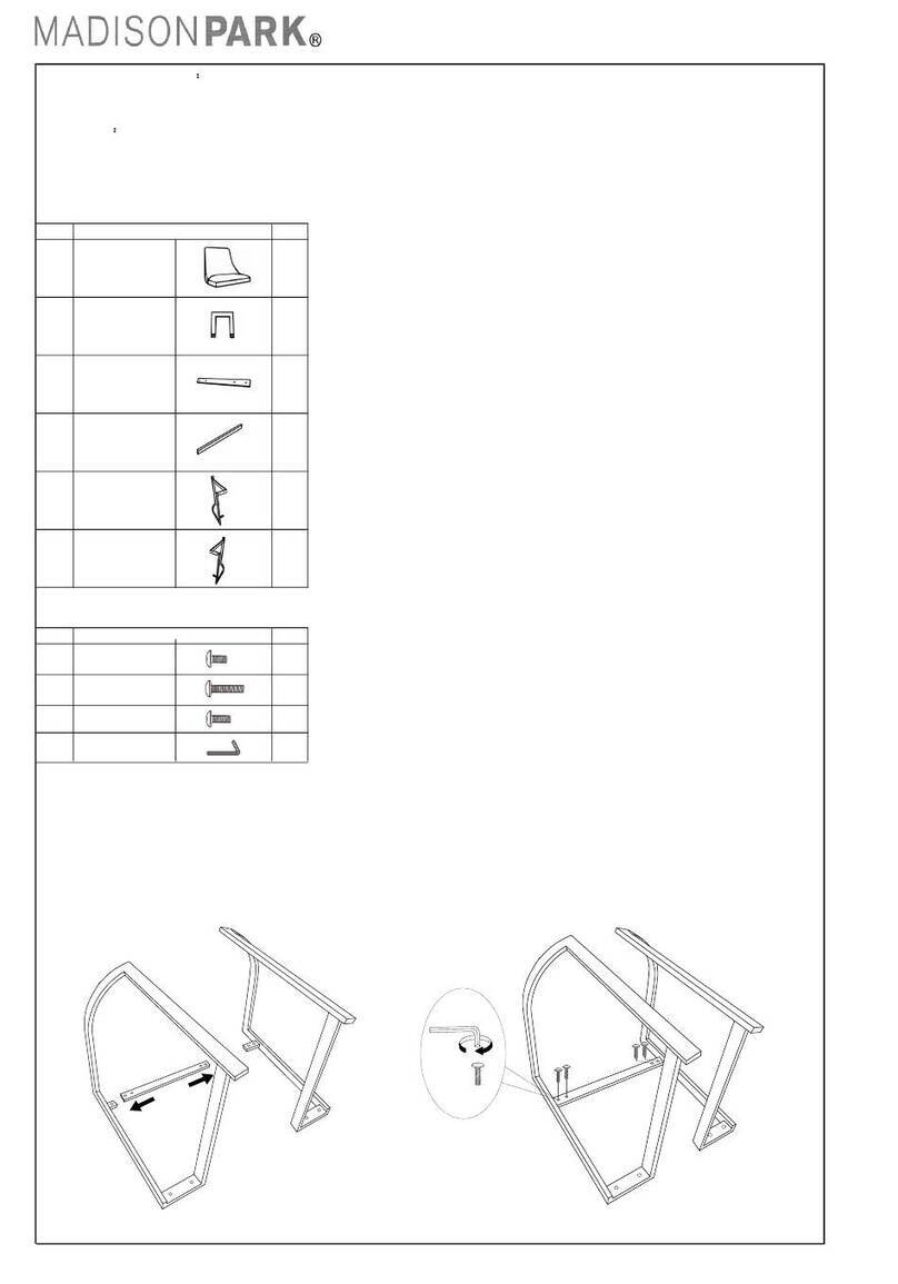 Madison Park Bryce User manual