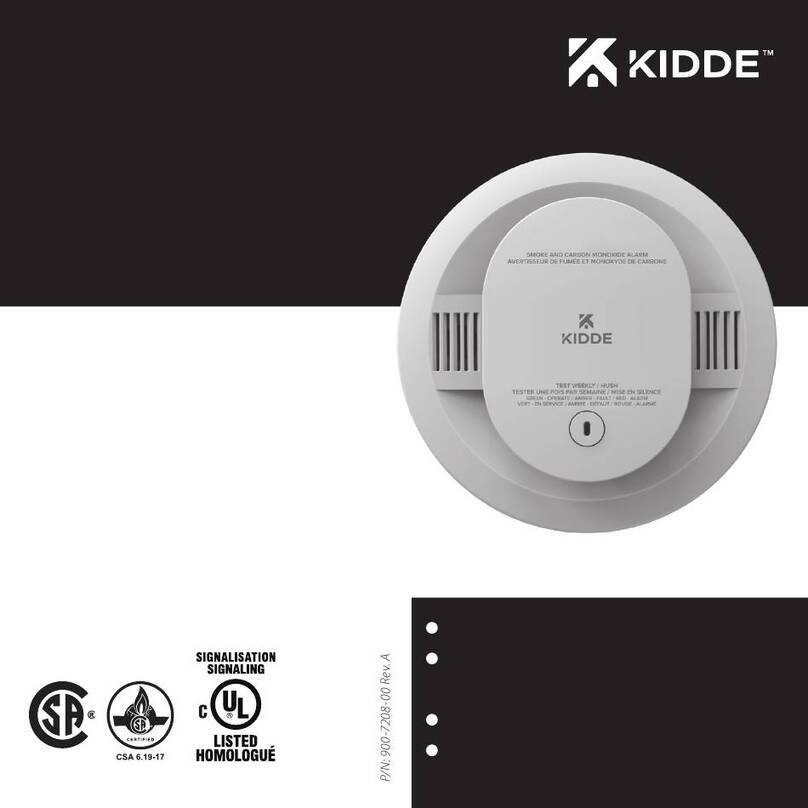 Kidde 900-CUAR-VCA User manual