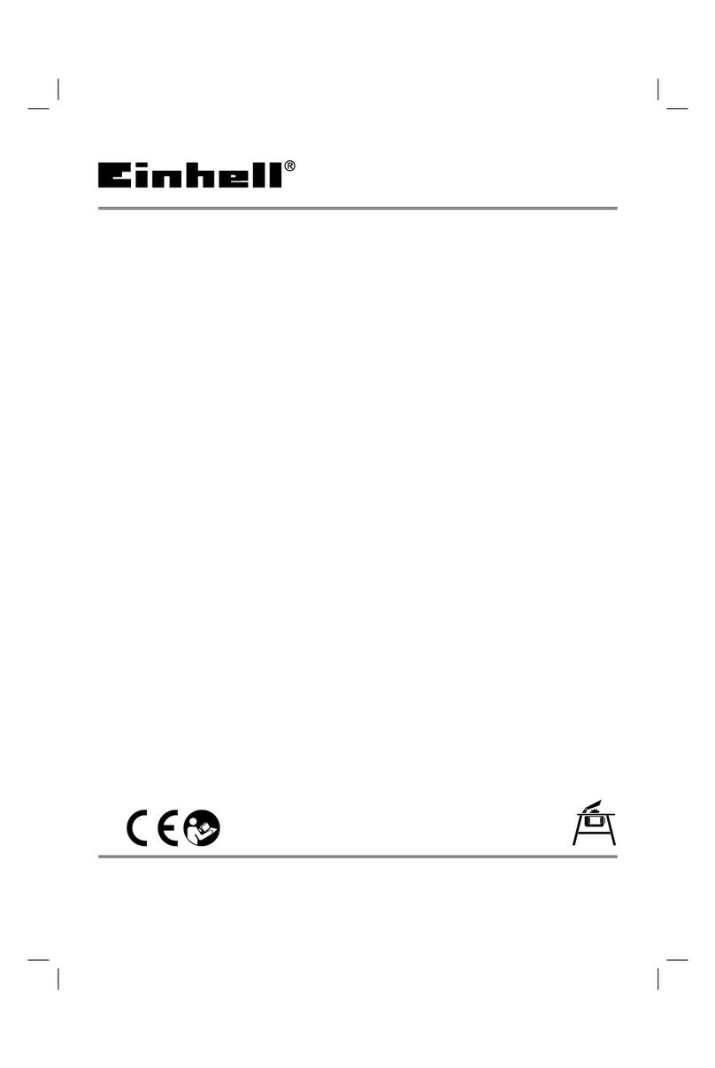 EINHELL TC-TS 2025 U User manual