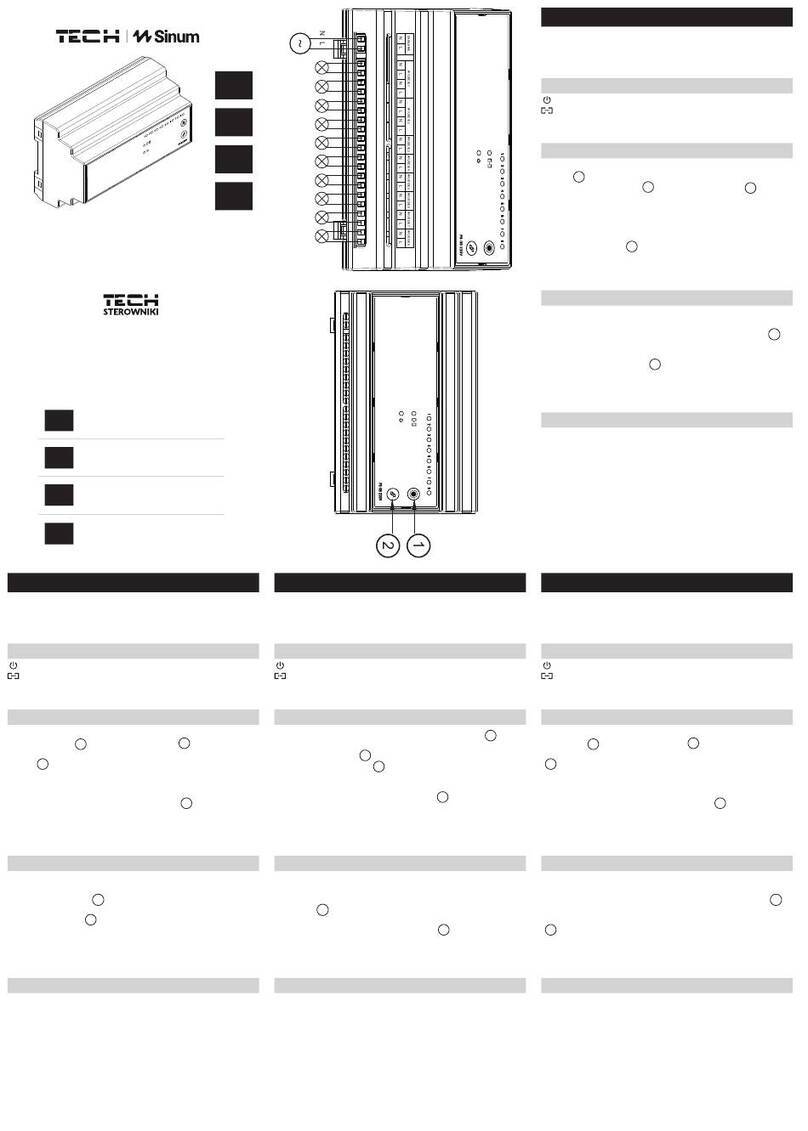 TECH Sinum PS-08 230V manual