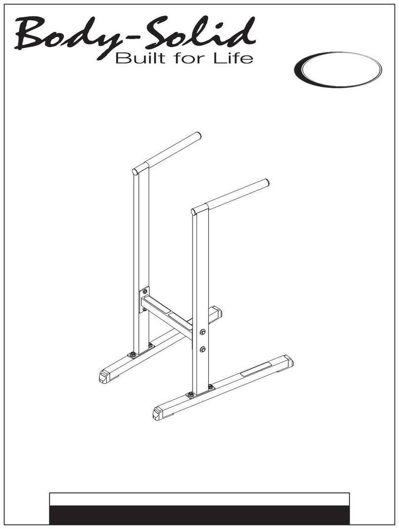 Body Solid GDIP-59 Assembly instructions & owner's manual