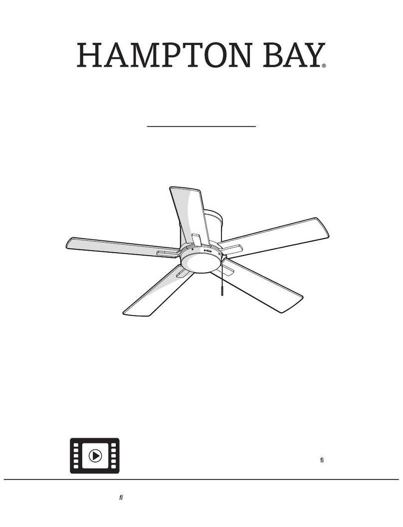 HAMPTON BAY GRANTWAY 48 RD5114B-BN User manual