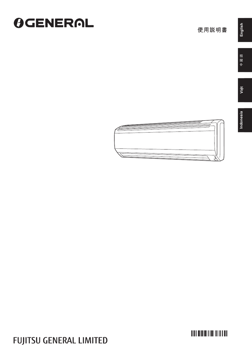 Fujitsu General ASGA18SEFT User manual