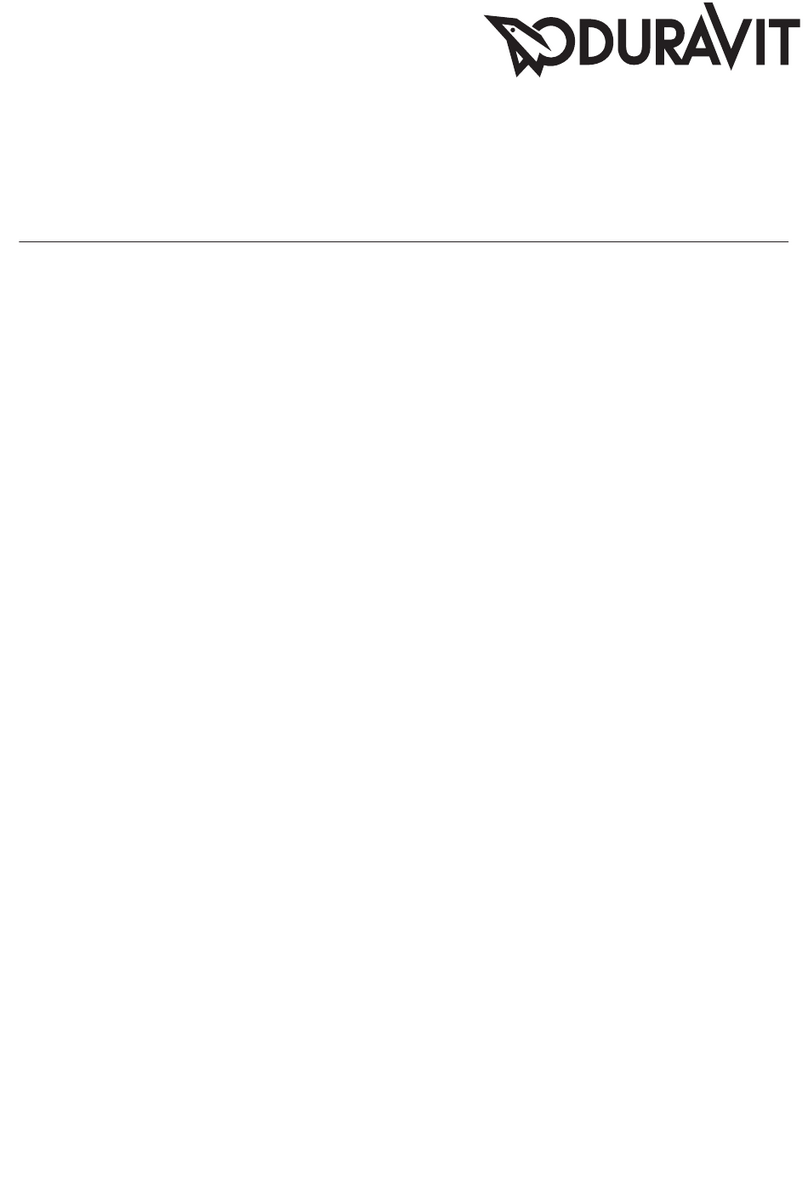 DURAVIT LM 7842 L User manual DURAVIT LM 7842 L User manual
