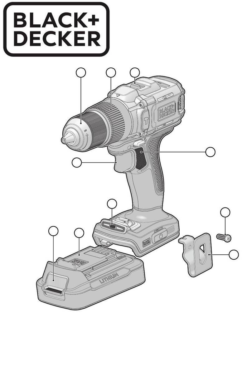 Black & Decker BCD383 User manual
