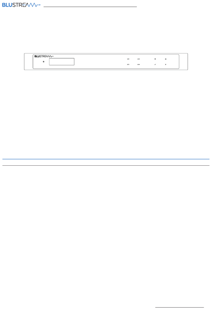Bluestream HMX44-18G-KIT User manual Bluestream HMX44-18G-KIT User manual