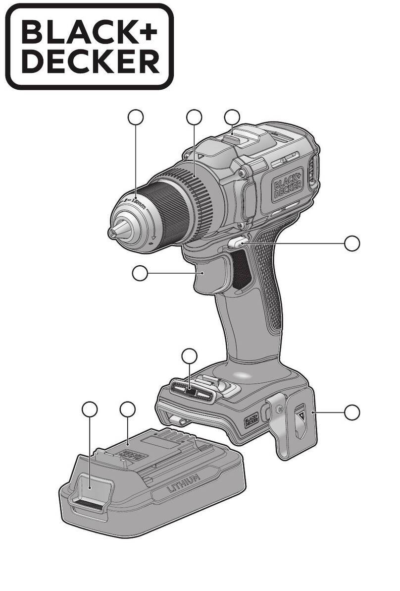 Black & Decker BCD382 User manual