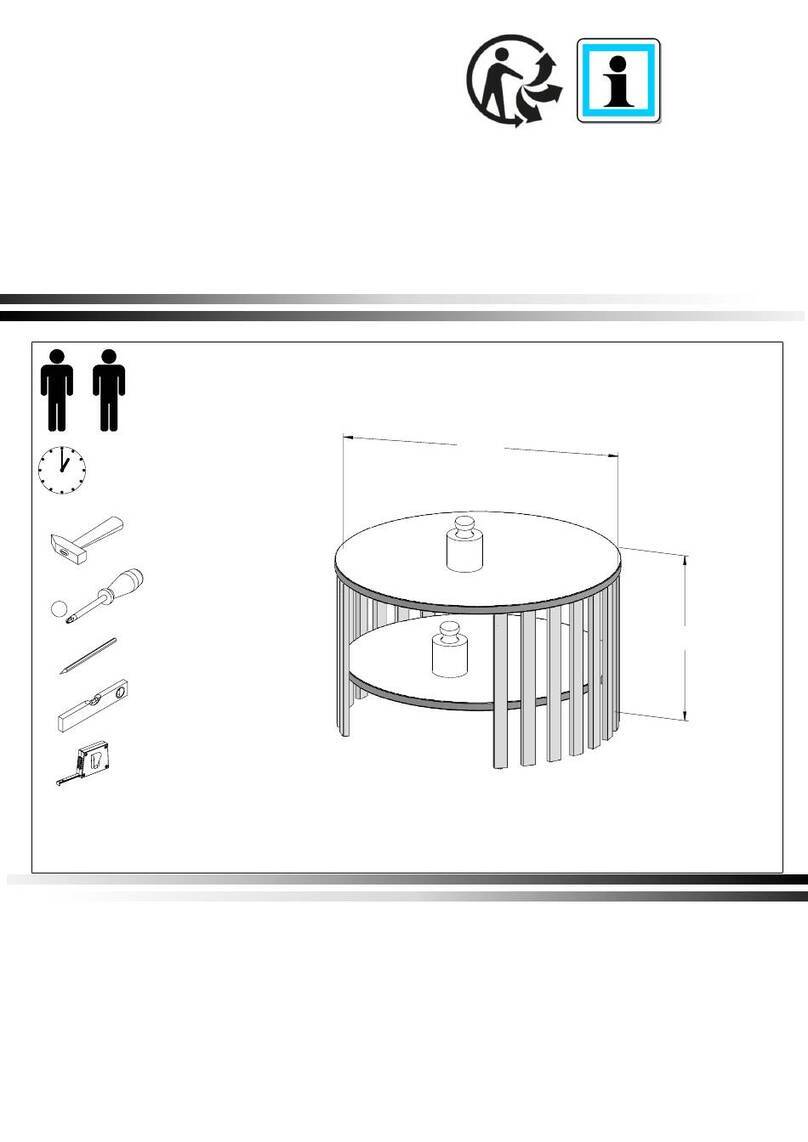 Forte CFTT5144 Assembling Instruction
