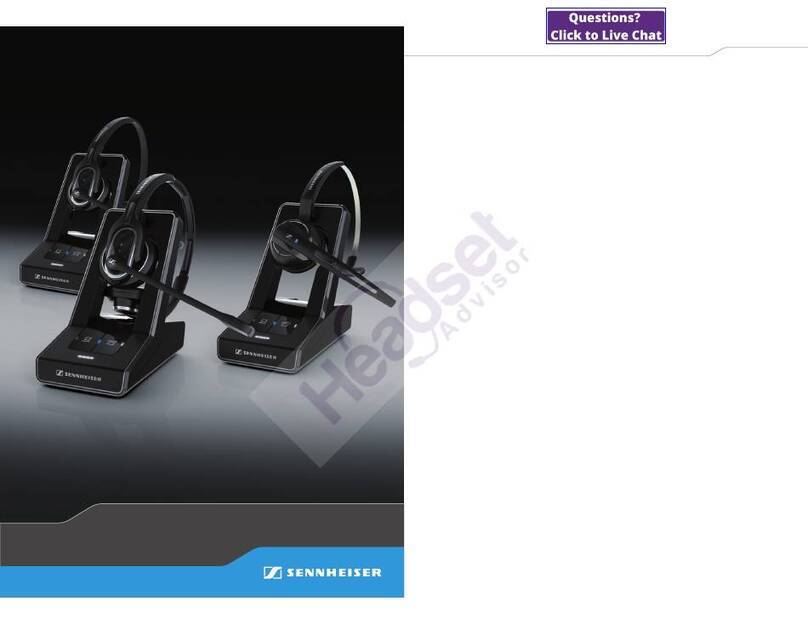 Sennheiser EPOS SD Series user guide