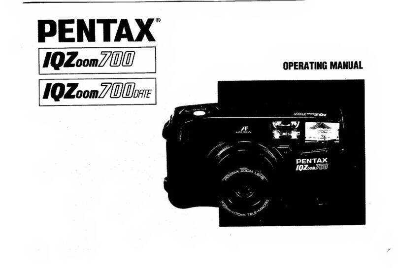 Pentax IQZoom 700 User manual