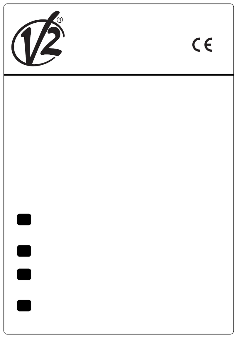 V2 FORTECO 2500-I User manual