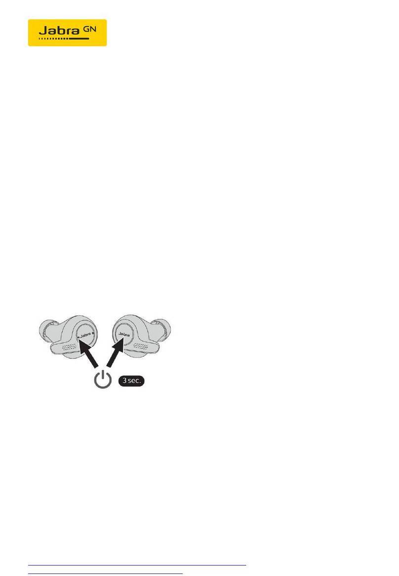Jabra Evolve 65t UC quick start guide