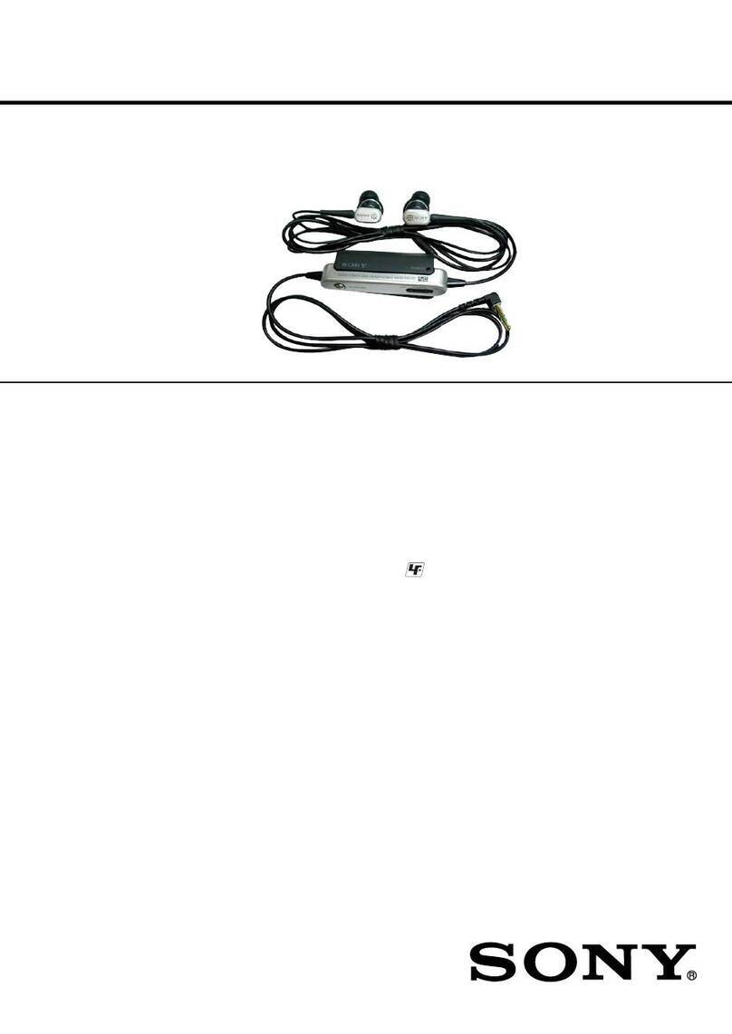 Sony MDR MDR NC22 Service manual