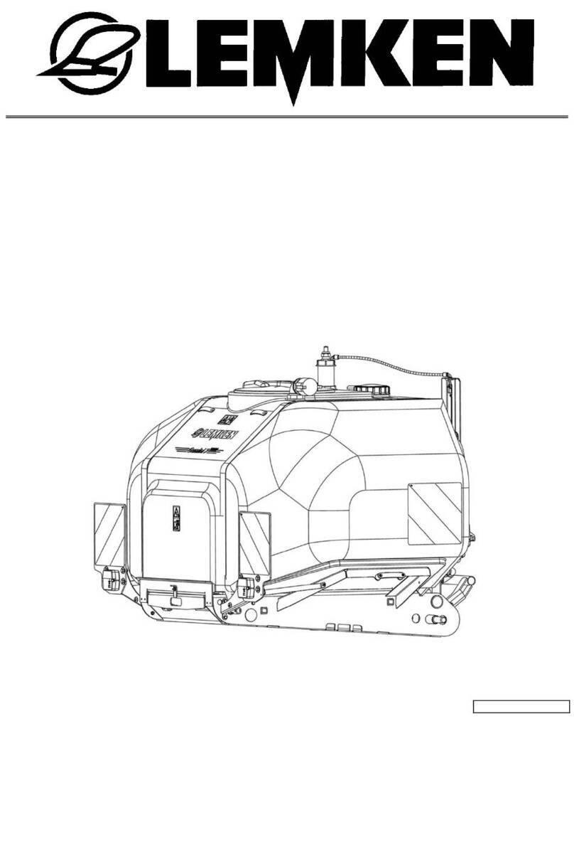 LEMKEN Gemini 5 operating instructions