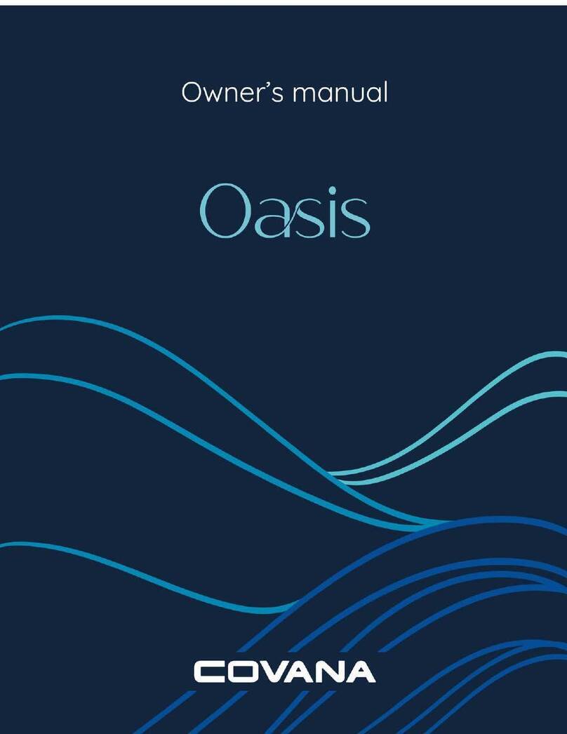 COVANA Oasis Cover Standard User manual