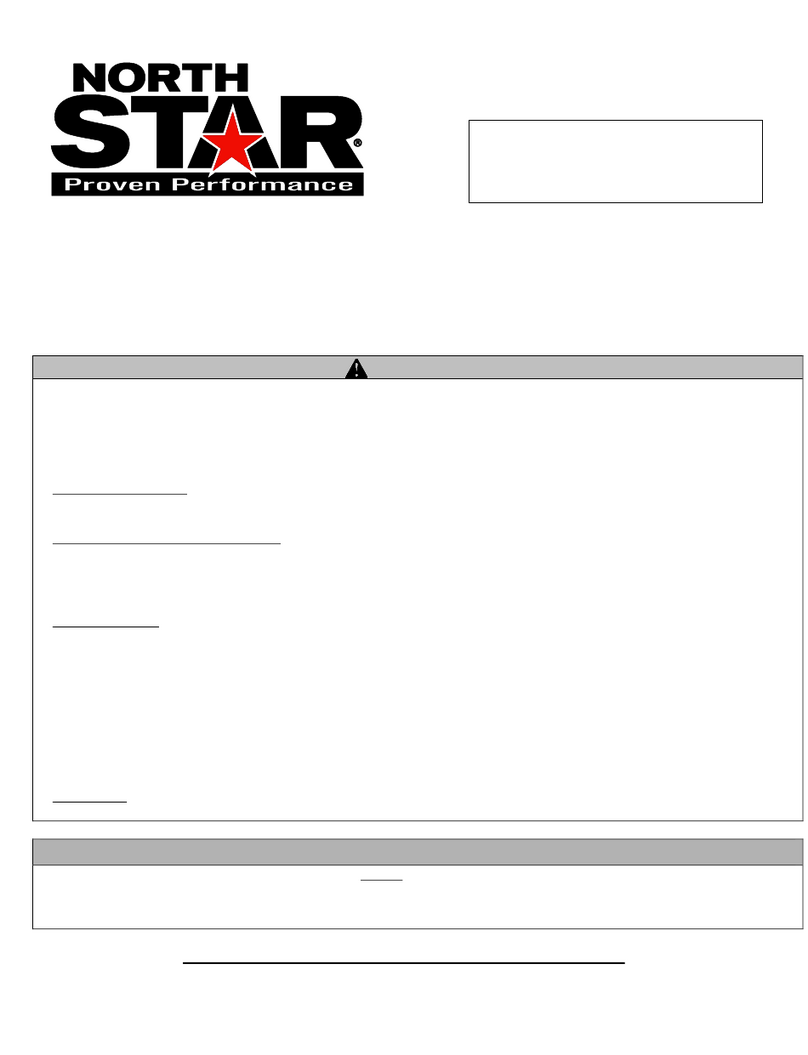 North Star 5044310 owner's manual