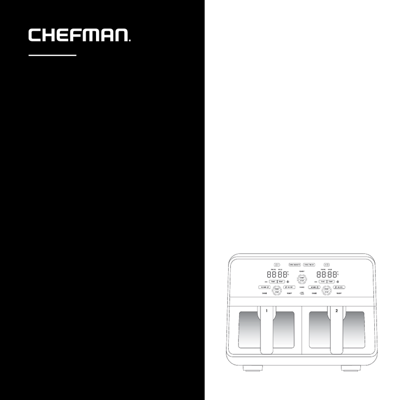 Chefman TurboFry Touch user guide