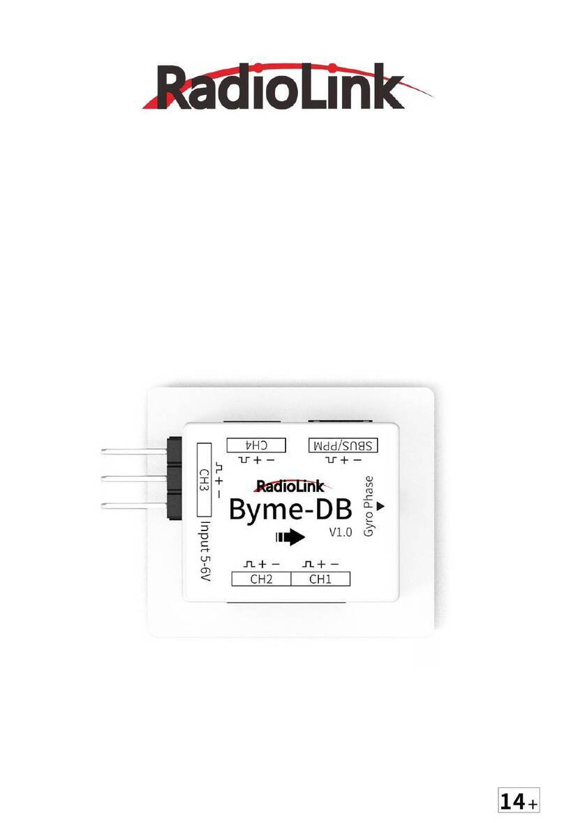 RadioLink Byme-DB User manual RadioLink Byme-DB User manual