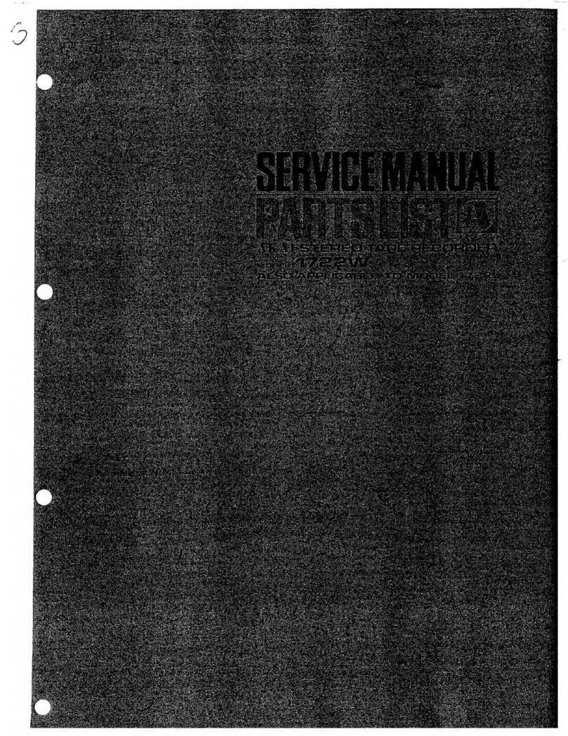 Akai 1722W User manual