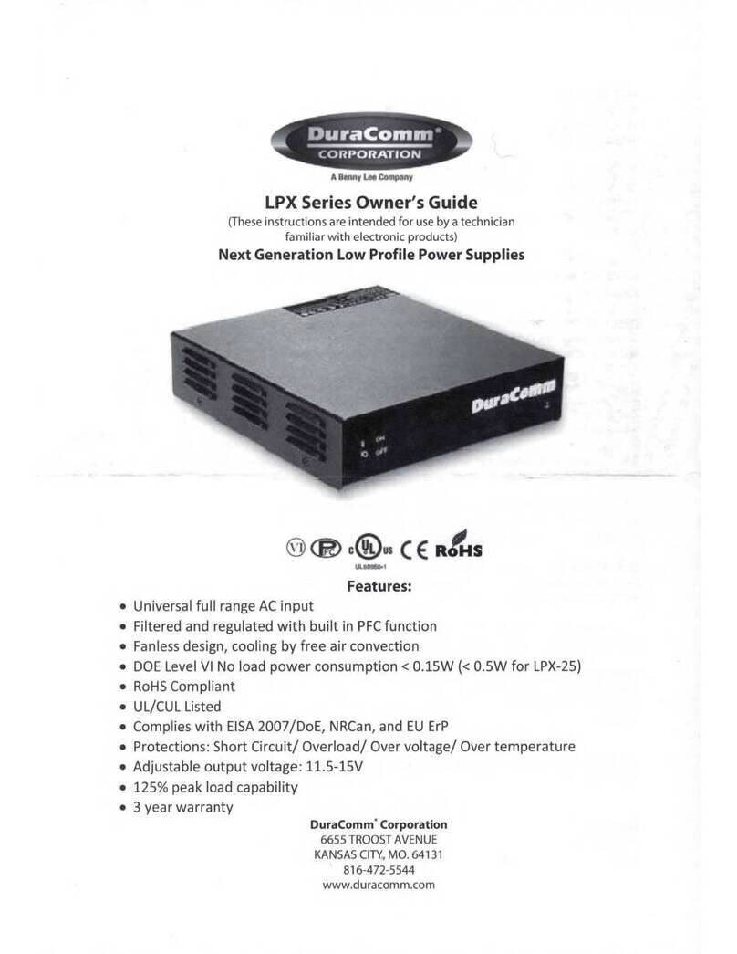 DuraComm LPX Series User manual