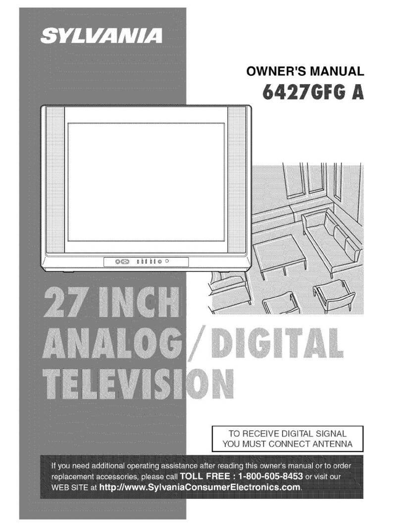 Sylvania 6427GFG A owner's manual