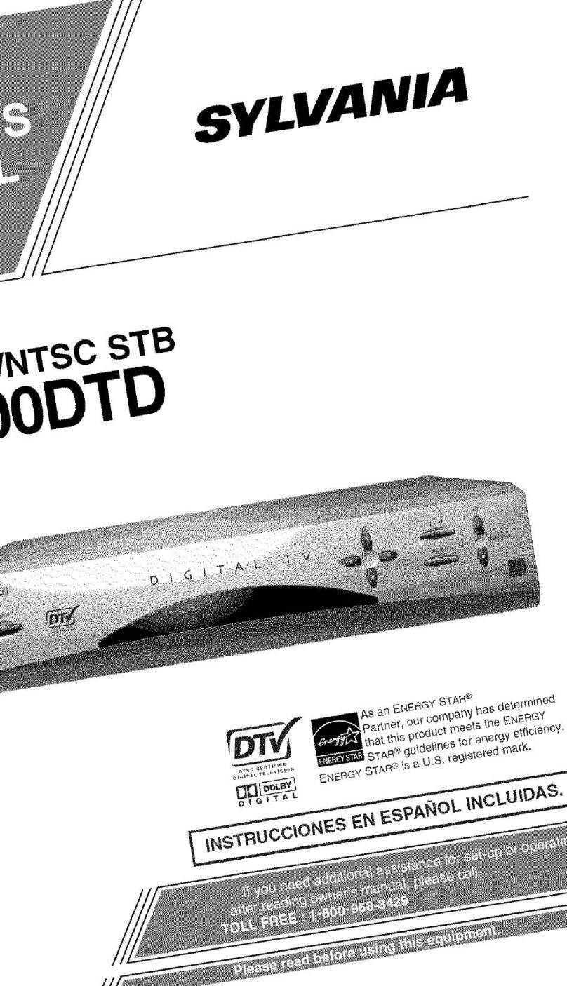 Sylvania 6900DTD User manual