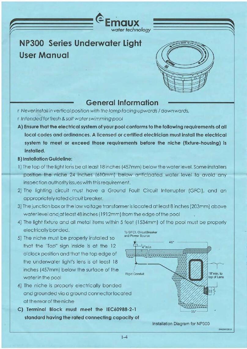 emaux NP300 Series User manual