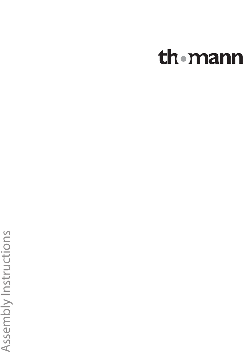 thomann THV 3.0 User manual