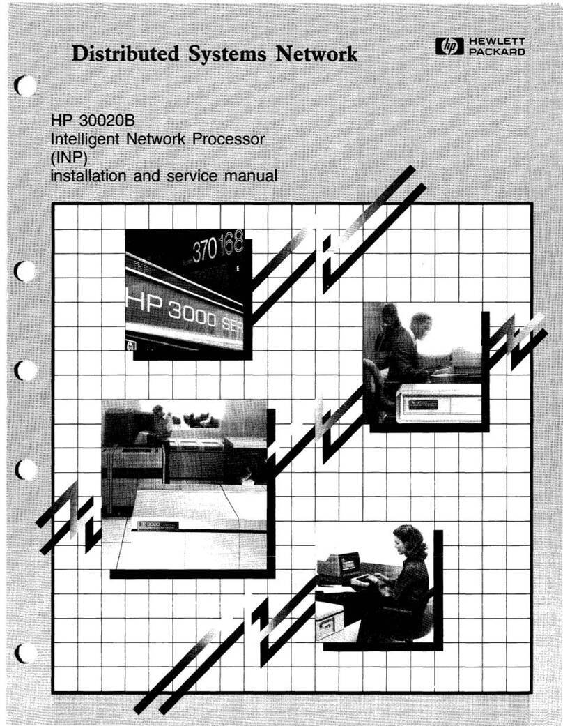 HP 30020B Manual