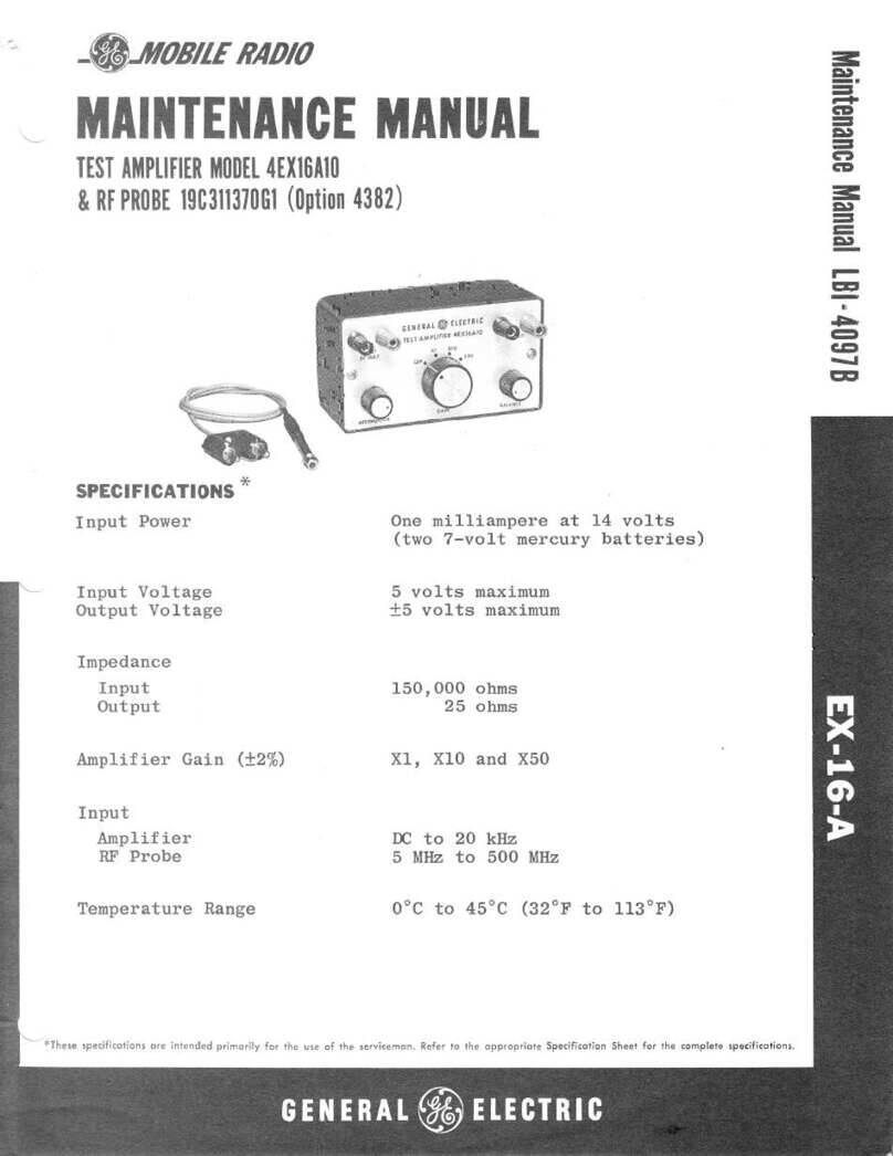 GE 4EX16A10 User manual