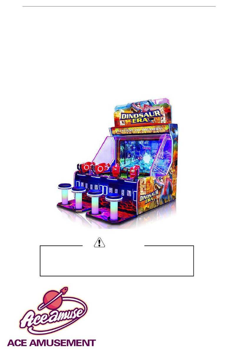 Ace Amusement DinosaurEra User manual