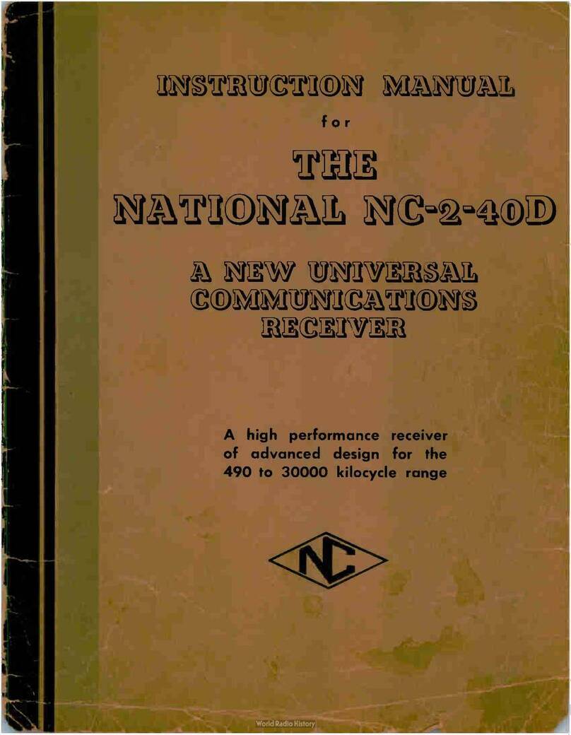 National NC-2-40D User manual