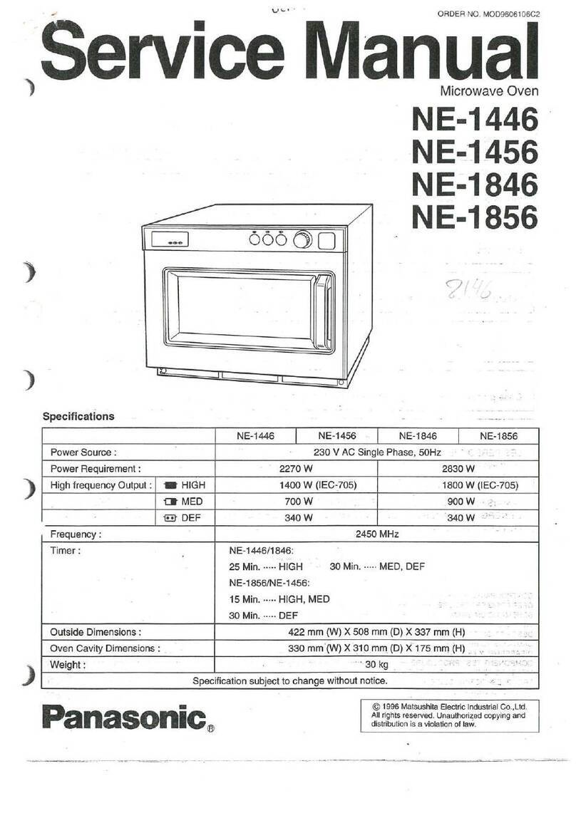 Panasonic NE-1446 Service manual