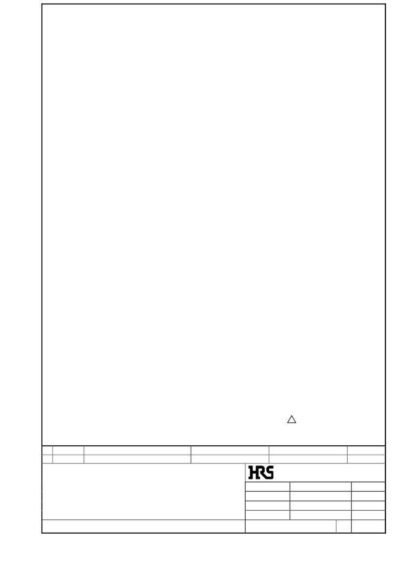 HRS ZE05 Series instruction sheet