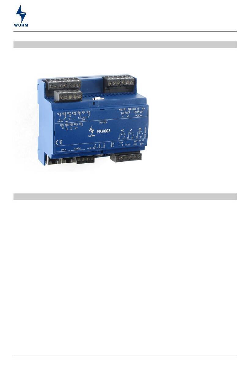 WURM FKV003 User manual