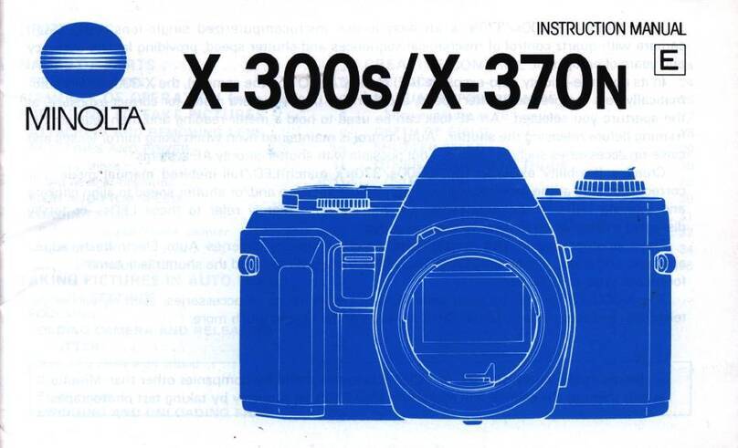 Minolta X-300s User manual