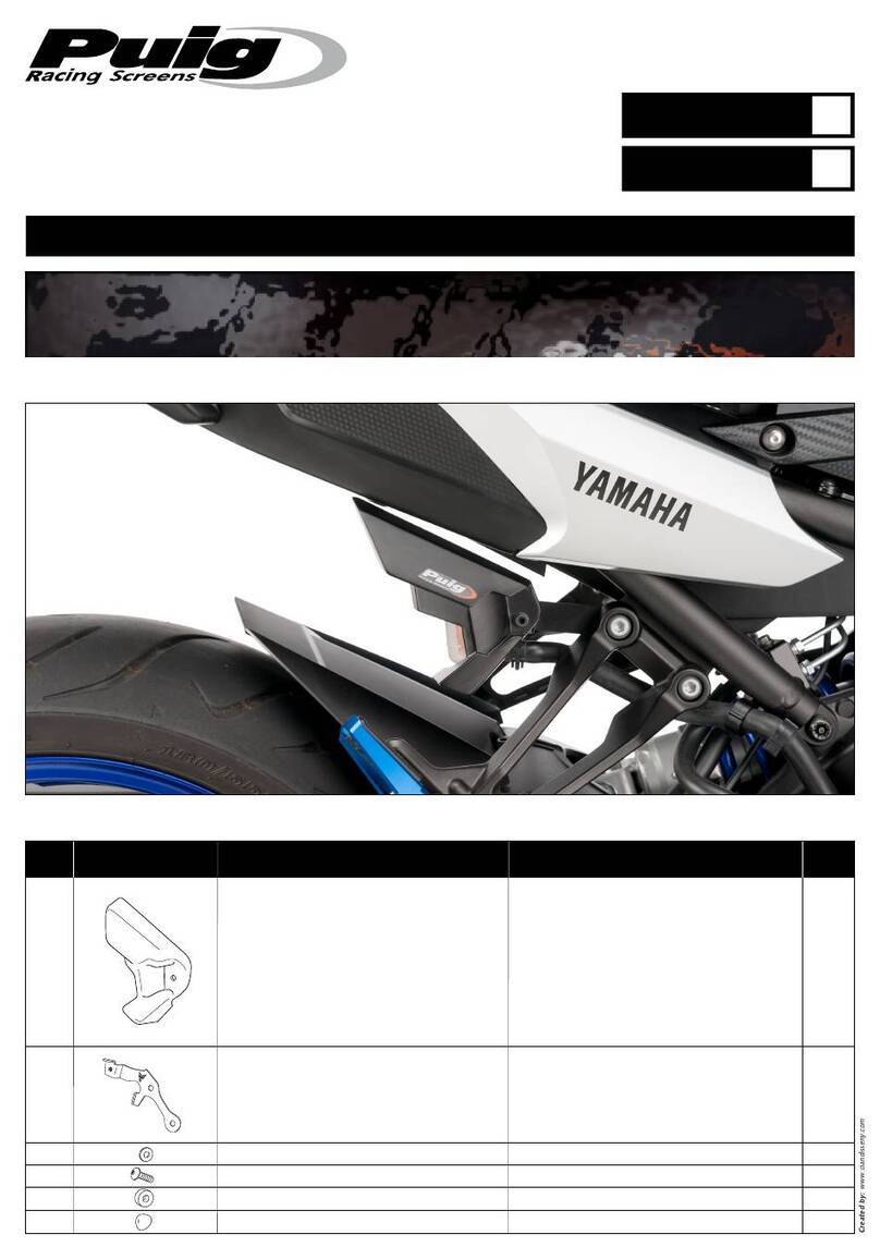 PUIG 8542 J Mounting instructions