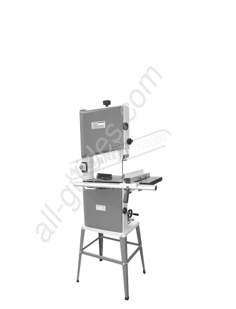 Hafco Woodmaster BP-305 instruction manual