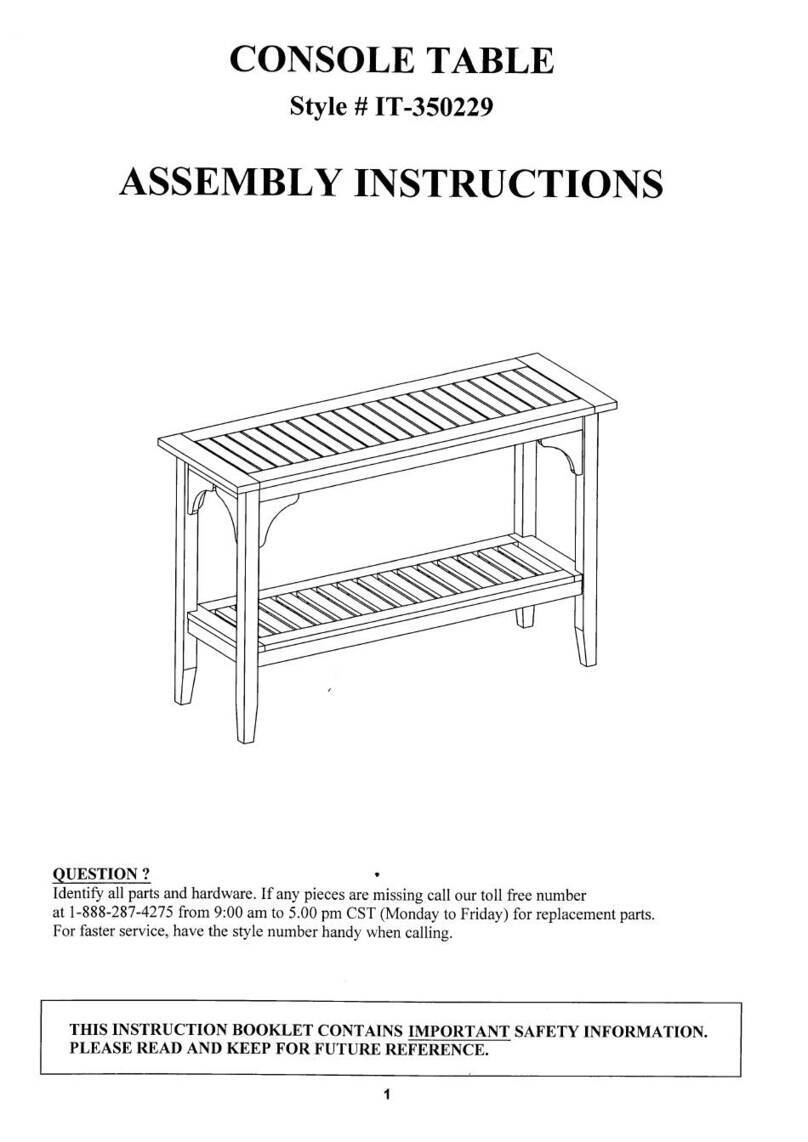 BED BATH & Beyond IT-350229 User manual BED BATH & Beyond IT-350229 User manual