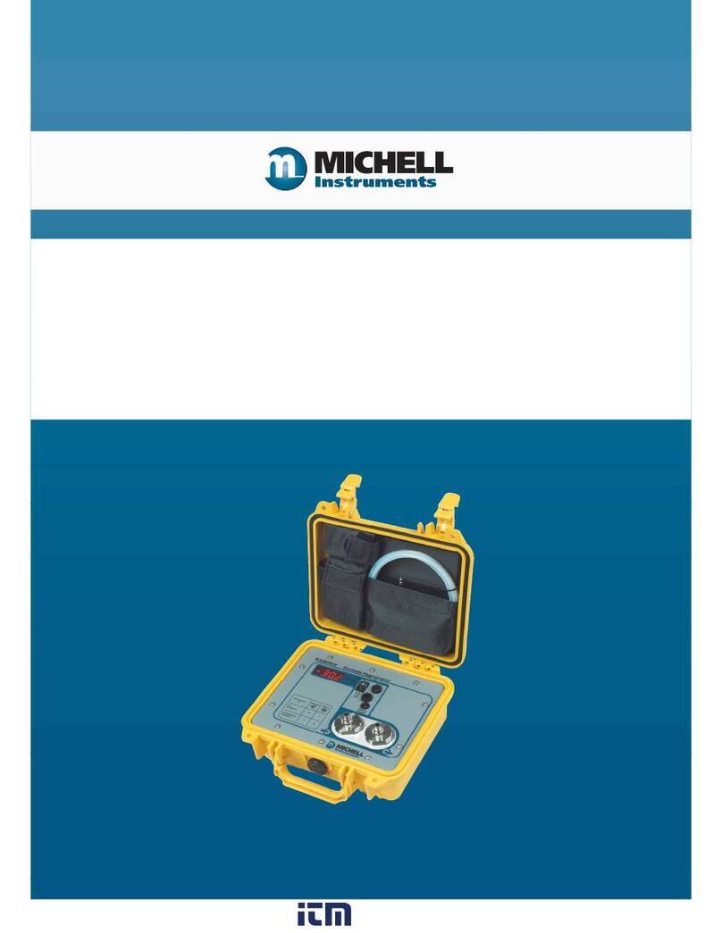 Michell Instruments Easidew Portable Standard User manual