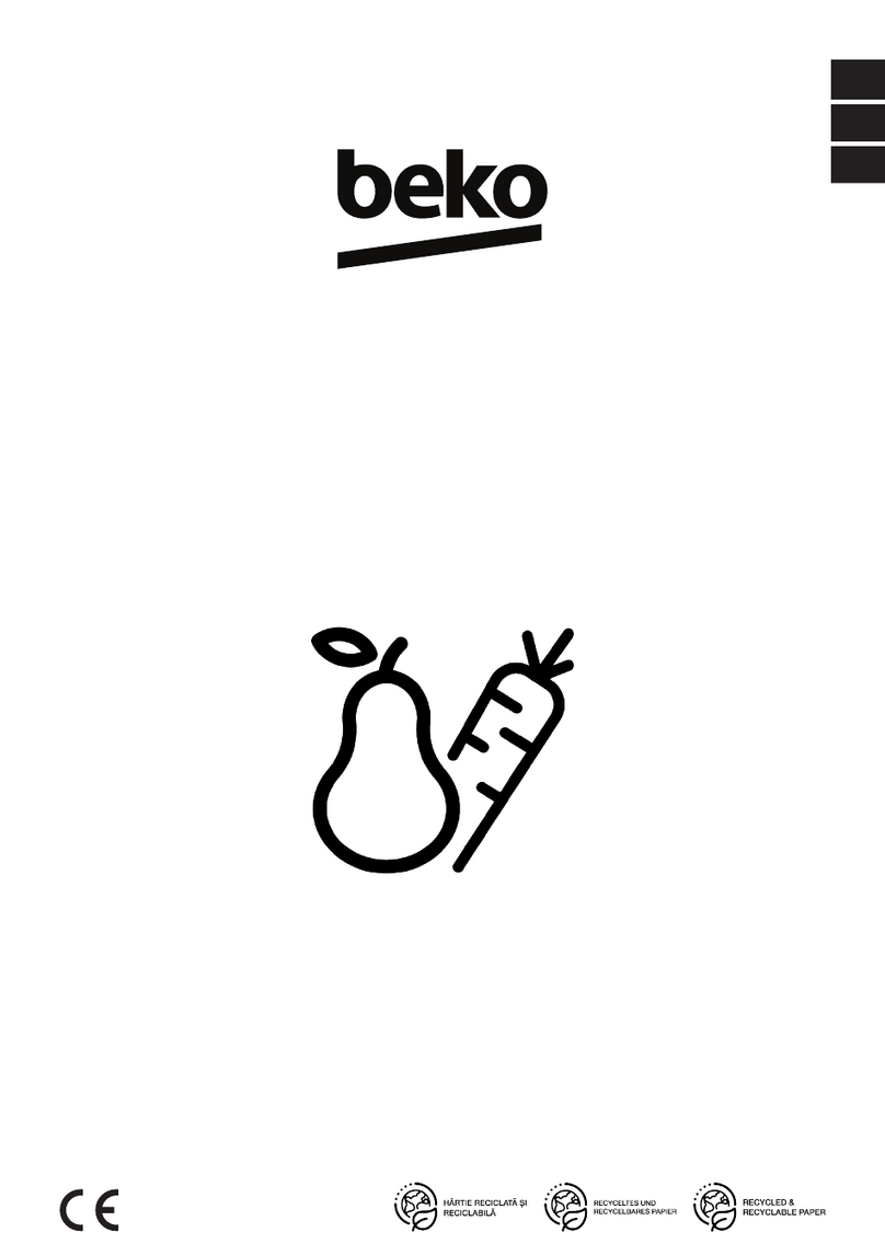 Beko B3RGNE664ZDXB user manual