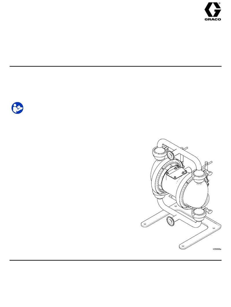 Graco SaniForce 1040 Repair parts list
