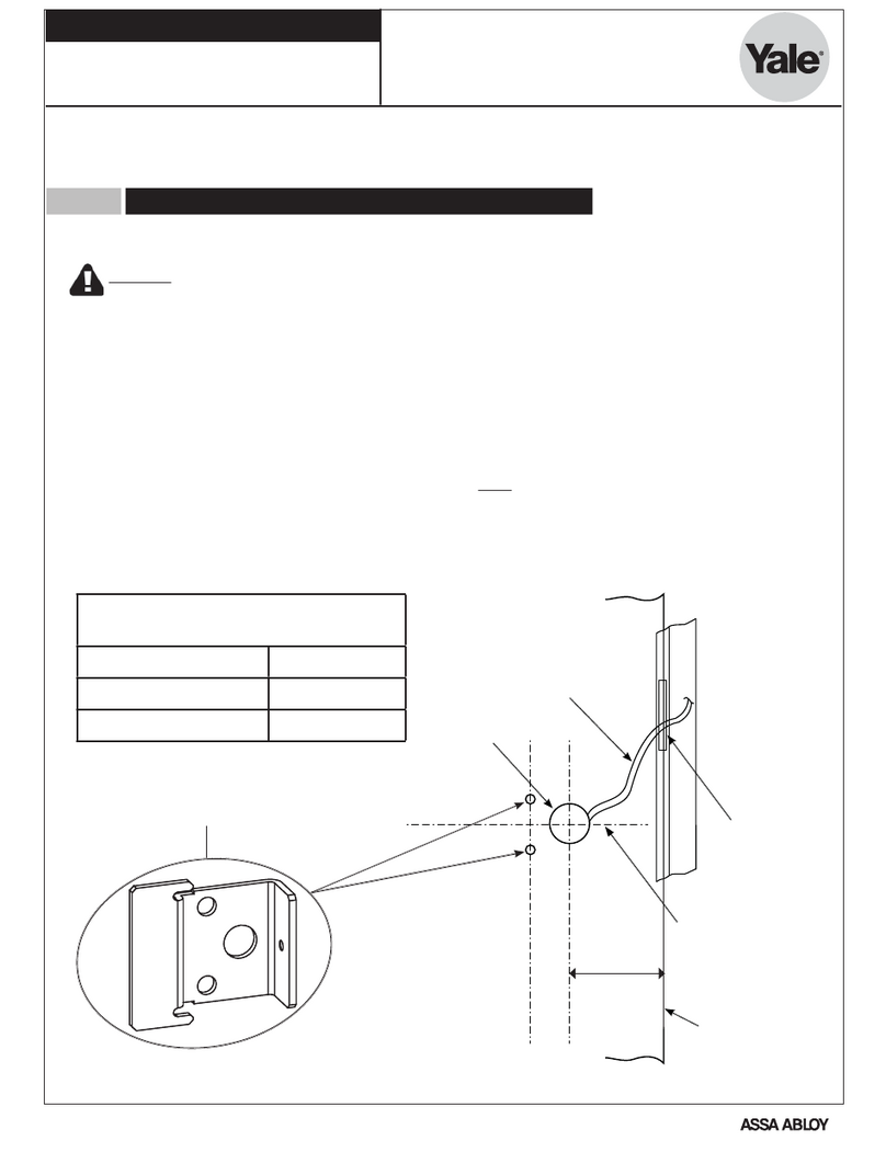 Assa Abloy Yale 6100 User manual