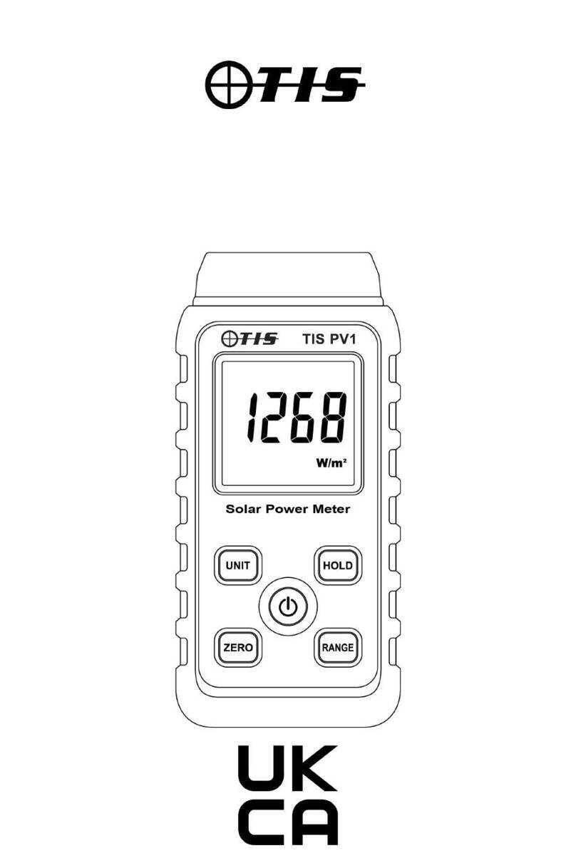 TIS PV1 User manual