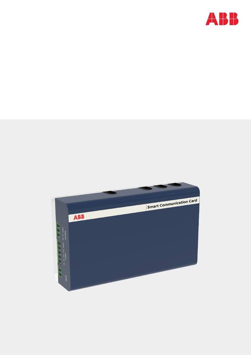 ABB Smart Communication Card manual ABB Smart Communication Card manual