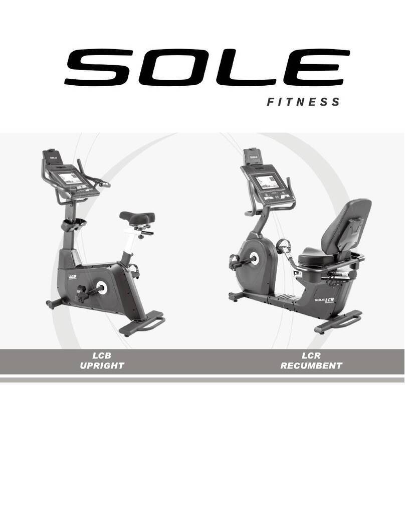 Sole Fitness LCB owner's manual