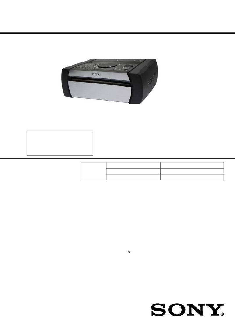 Sony HCD-SHAKE10 User manual
