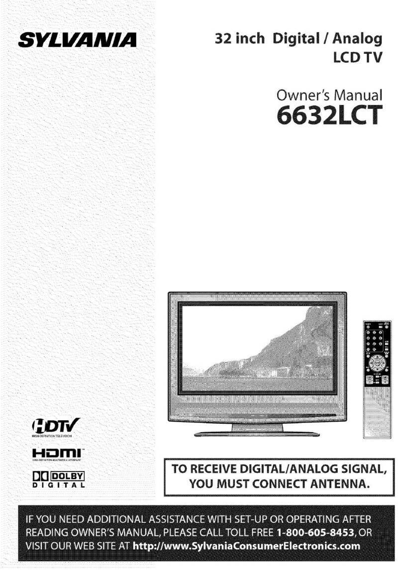 Sylvania 6632LCT User manual