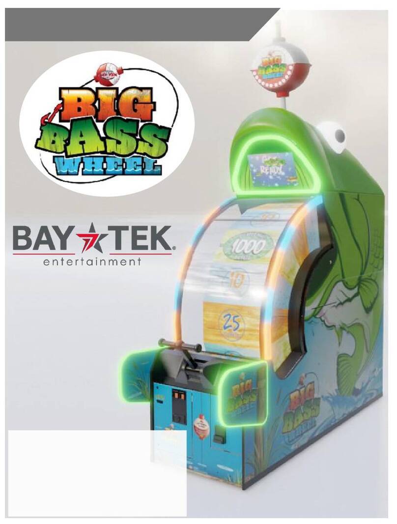 Bay-Tek Big Bass Wheel User manual Bay-Tek Big Bass Wheel User manual